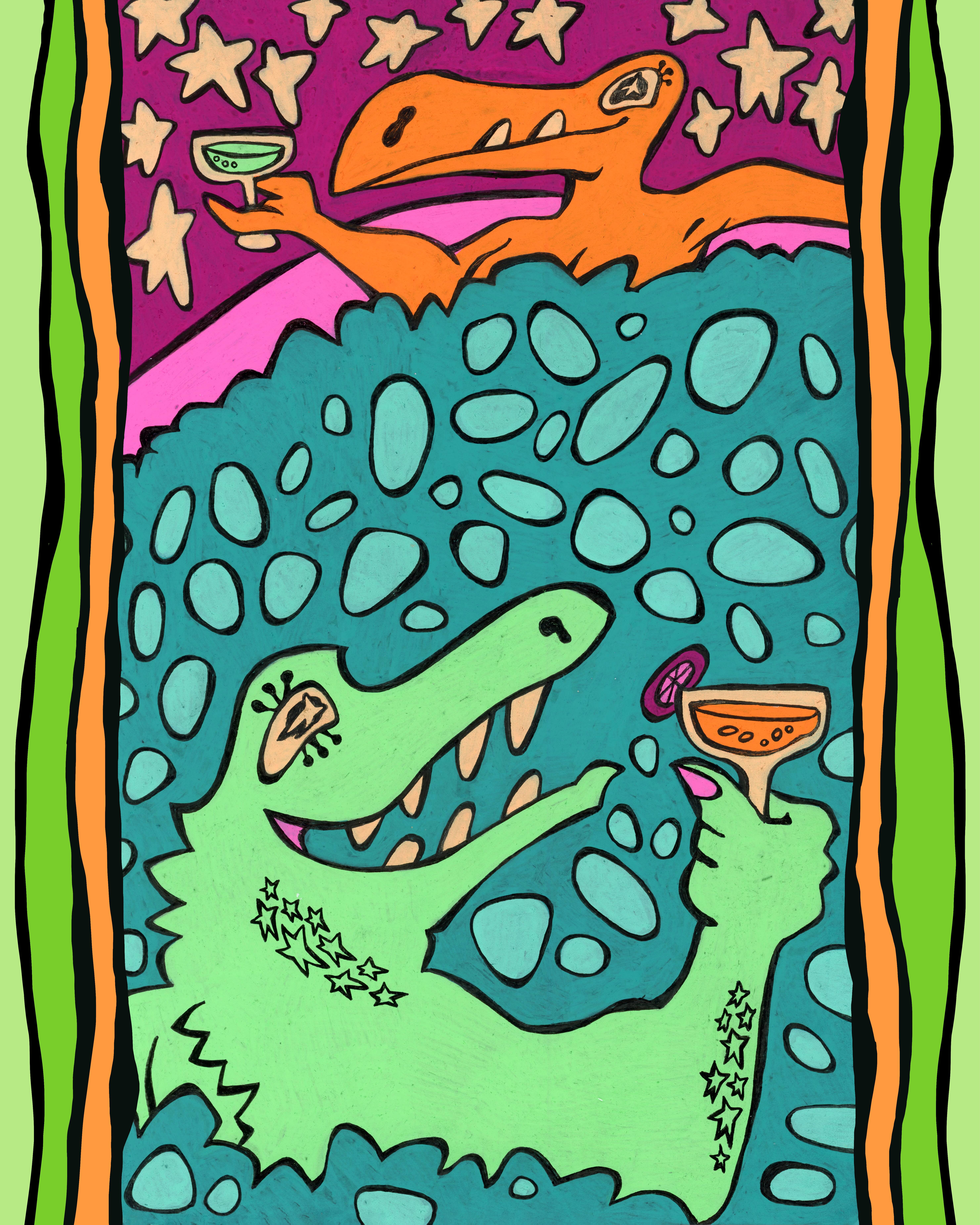 Hot tub crocodile